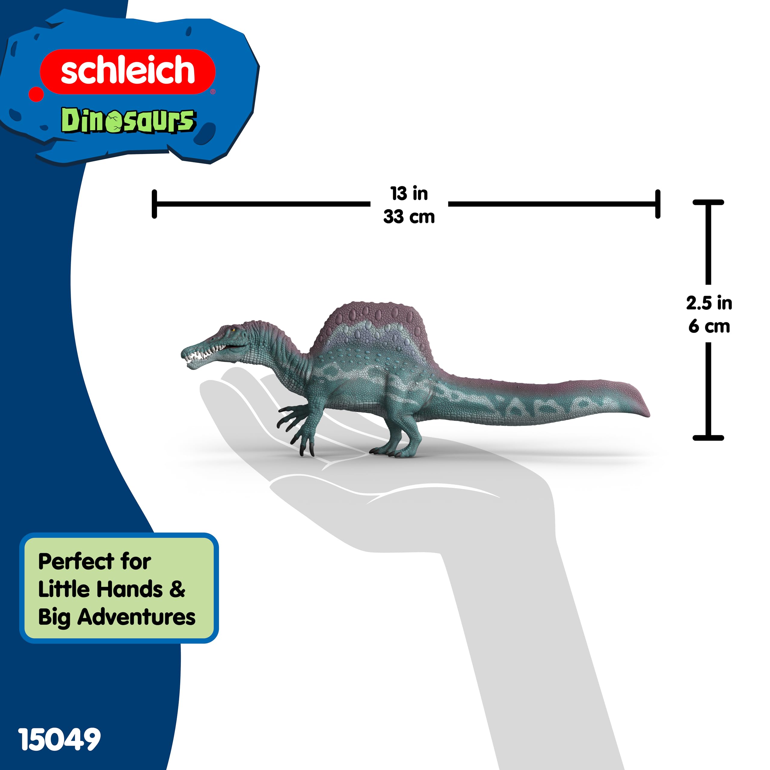 Amazon.co.jp: シュライヒ schleich 恐竜 スピノサウルス | フィギュア